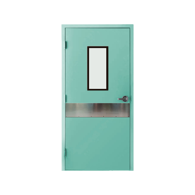 Commercial Hospital Steel Patient Room Door With Vision Panel