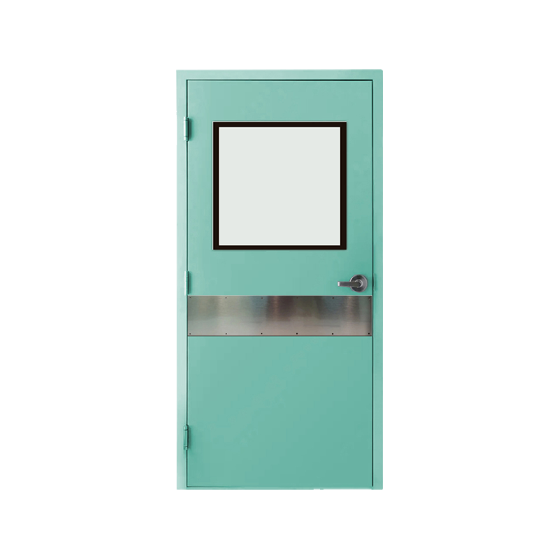 Commercial Hospital Steel Patient Room Door With Vision Panel
