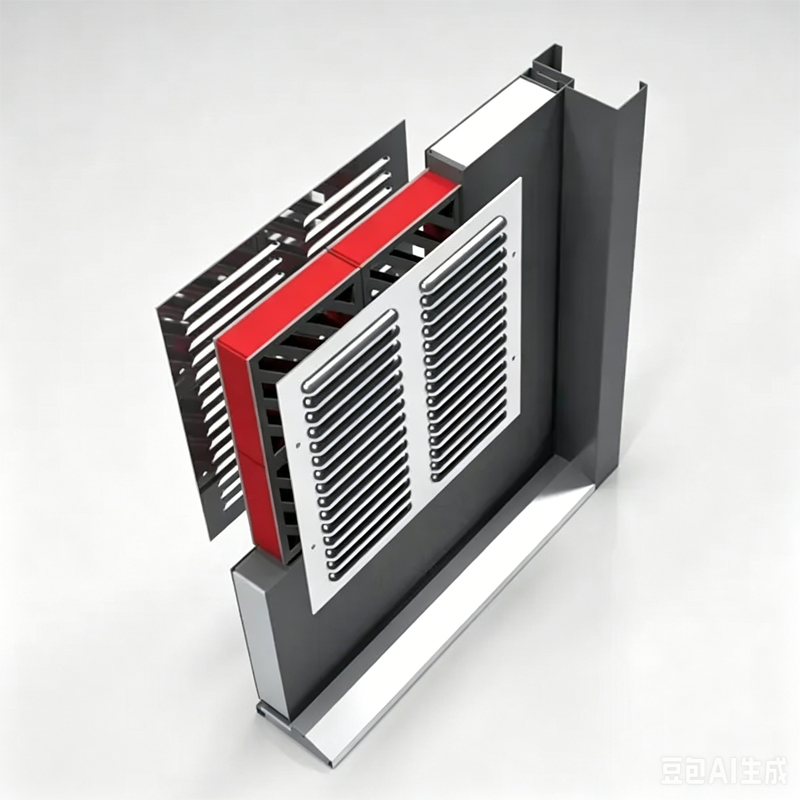 Emergency Exit Steel Door With Panic Hardware