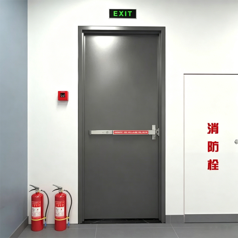 Steel Push Bar Door With Alarm Steel Push Bar Door With Alarm