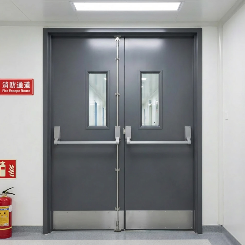 Steel Hospital Emergency Exit Door