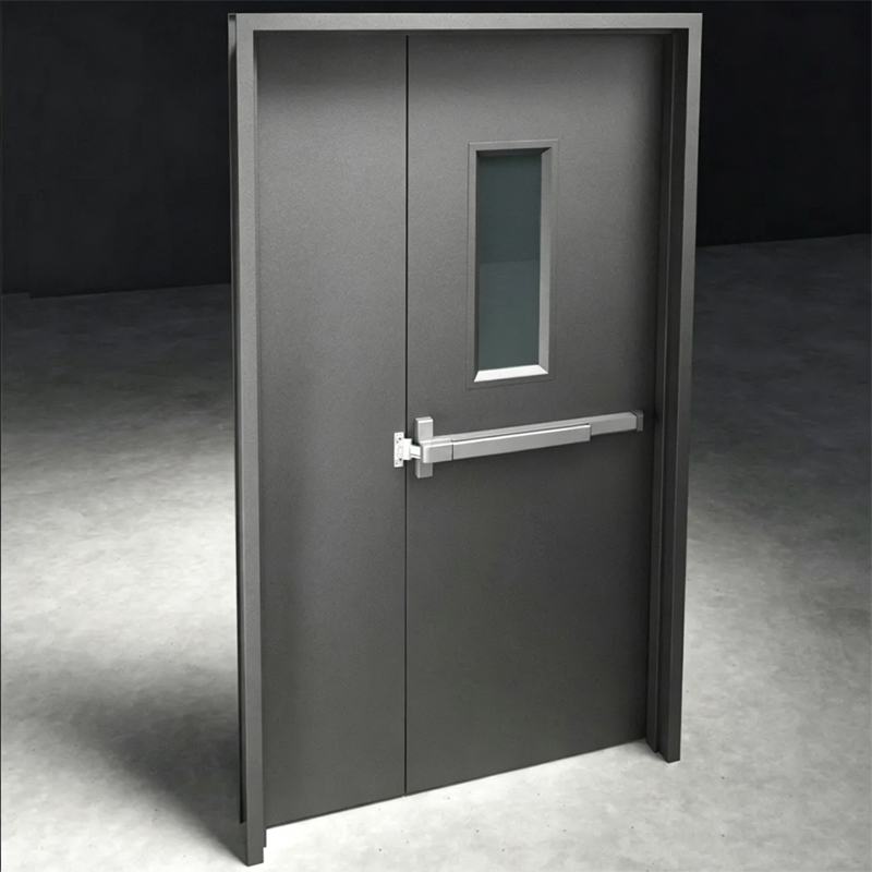 Steel One-and-a-half Door With Push Bar Steel One-and-a-half Door With Push Bar