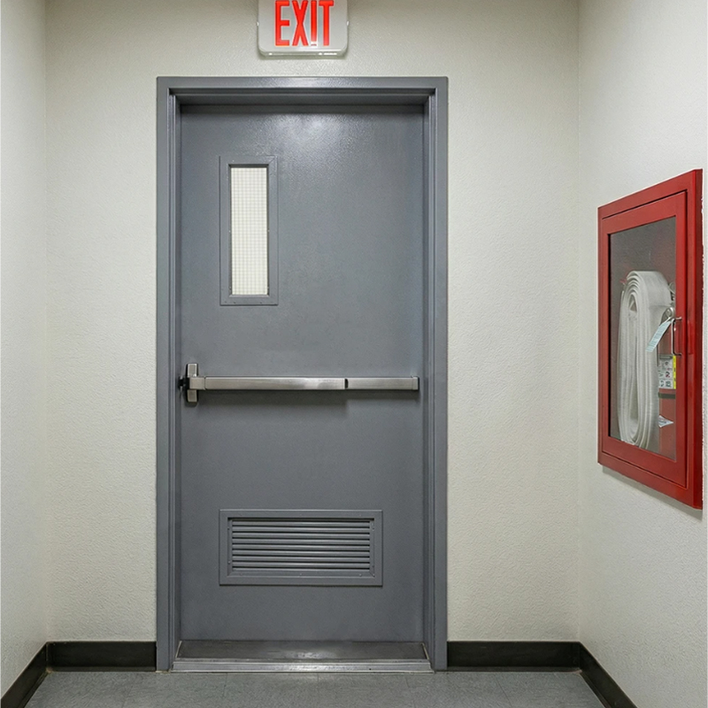 Emergency Exit Door With Bottom Louver Emergency Exit Door With Bottom Louver